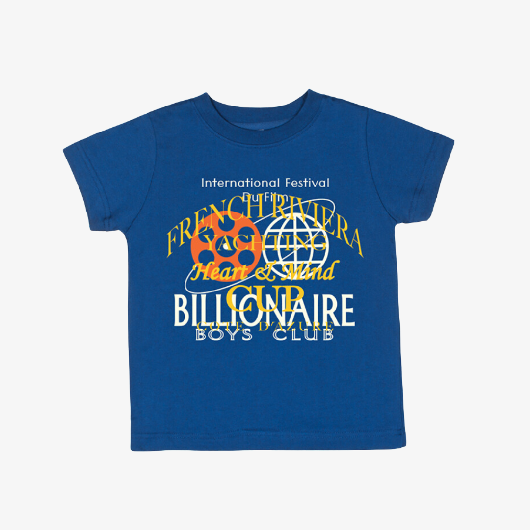 kids billionaire boys club cannes s/s knit (sky diver) Premium Goods