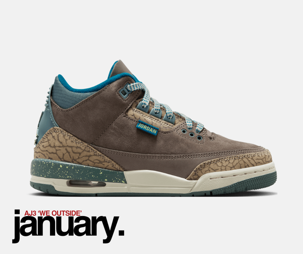 1.1.2026 Air Jordan 3 Retro  'Olive Grey/Green Abyss'
