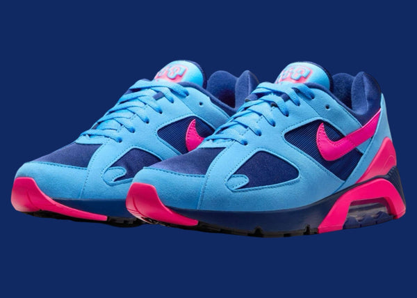 1.30.2025 Men's Nike Air Max 180 'University Blue/Hyper Pink'