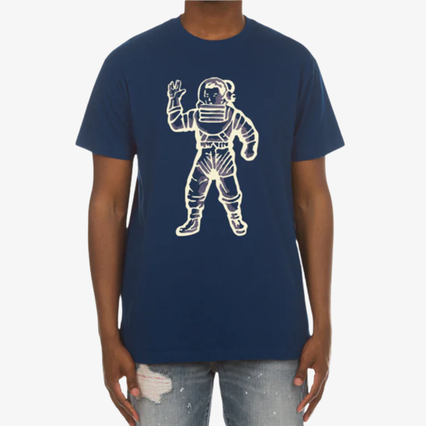 mens billionaire boys club astronaut s/s tee (navy peony)