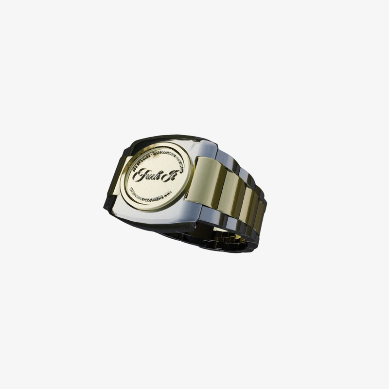 huf worldwide clotheirs ring (gold)