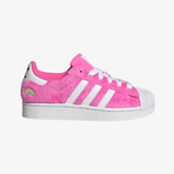gradeschool adidas x care bears superstar ii (lucid pink/cloud white)
