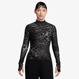 womens jordan flight top (black)