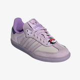 gradeschool adidas x pokemon samba og (ice lavender/ice lavender/fusion violet)