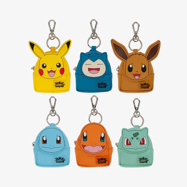loungefly pokemon cosplay mystery mini backpack keychain charm