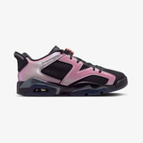 womens jordan 6 retro low (black/black-desert berry)