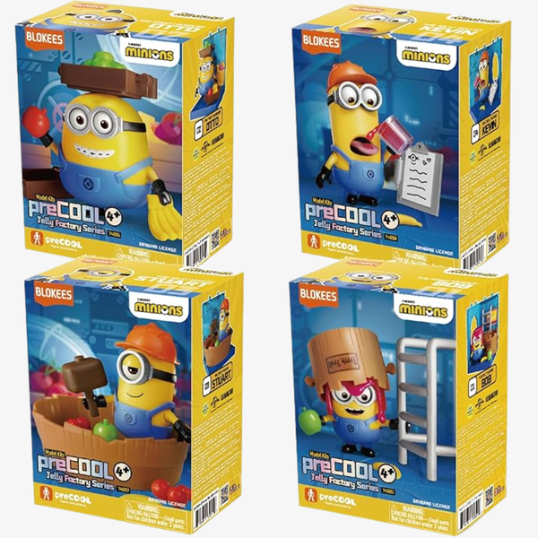 blokees minions mini model kit