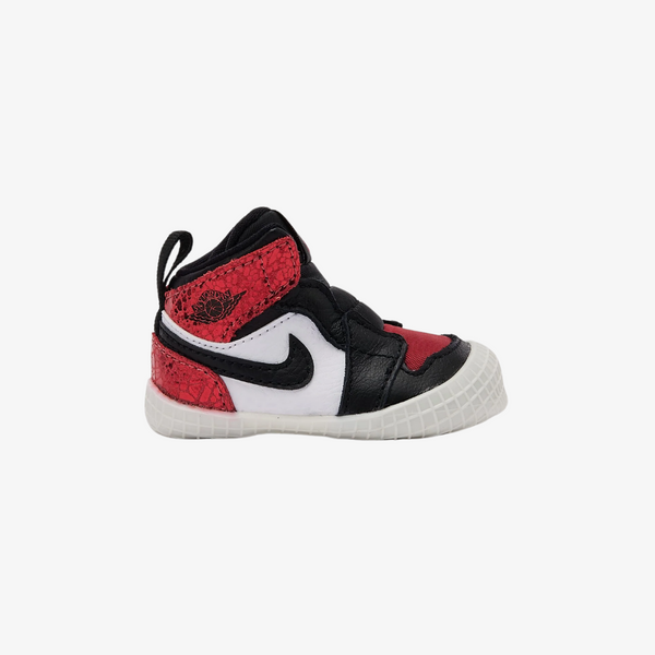 crib jordan 1 bootie (ruby)