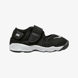 toddler nike little rift (black/white)