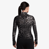 womens jordan flight top (black)