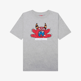 kids icecream monster s/s tee (heather gray)