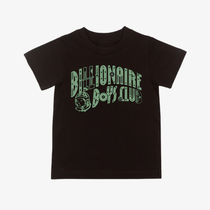 kids billionaire boys club mecha s/s tee (black)