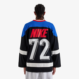 mens nike sportswear club varsity jersey - back