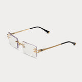 mens james oro sunglasses authentic ii (clear)