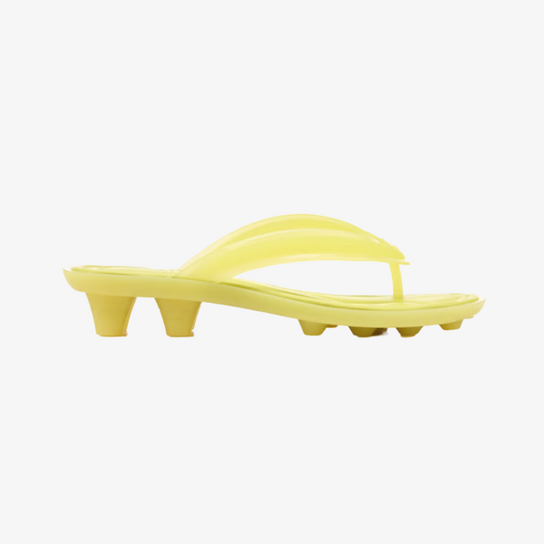 womens puma x fenty cat cleat jelly (lime sheen)
