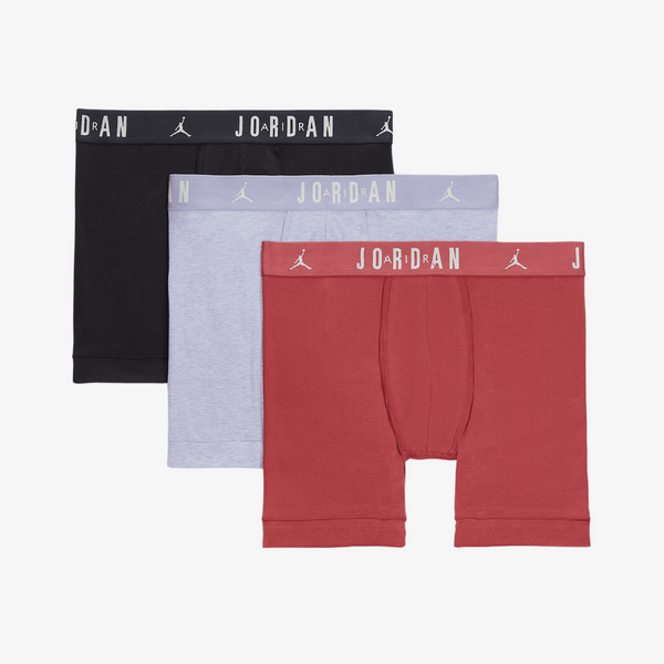 jordan flight cotton stretch underwear 3 pack (multi)