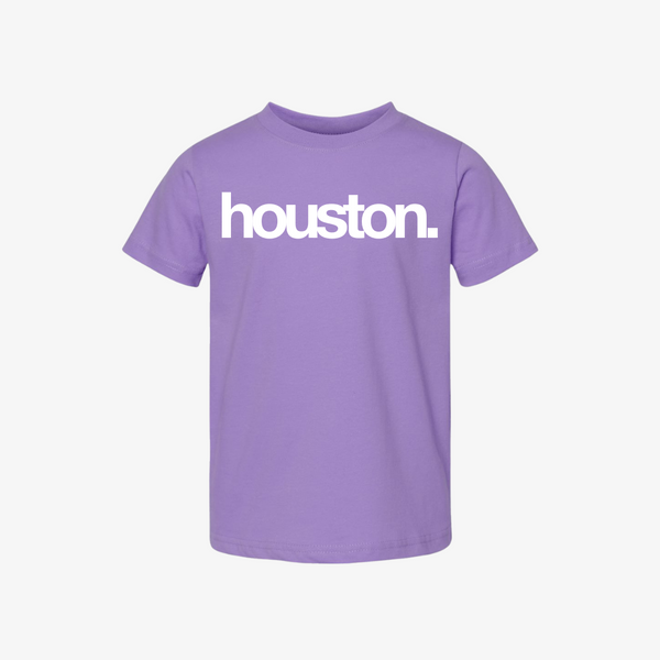 kids premiumgoods. houston s/s tee (lavender/white)
