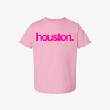 toddler premiumgoods. houston. s/s tee (hot pink)