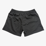 mens premiumgoods. modern logo mesh shorts (black)