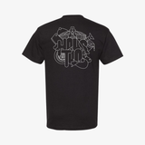 mens premiumgoods. houston collage s/s tee (black)