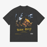 preorder mens premiumgoods. ugk ridin dirty s/s tee (vintage black)