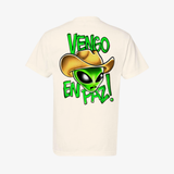 mens ridin' dirty alien s/s tee (cream)