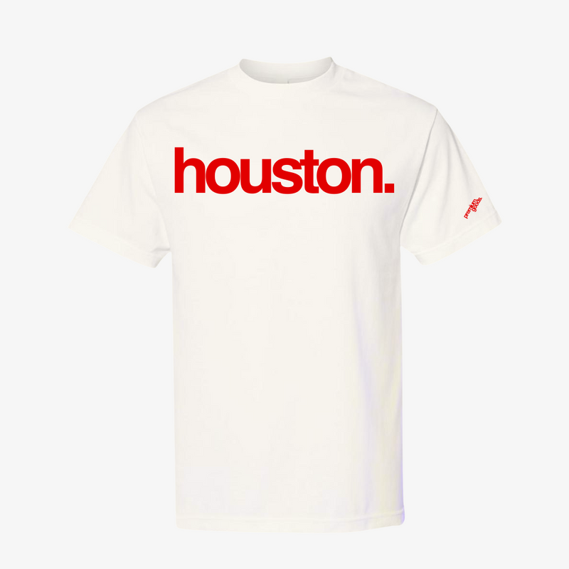 mens premiumgoods. houston s/s tee (cream/red)