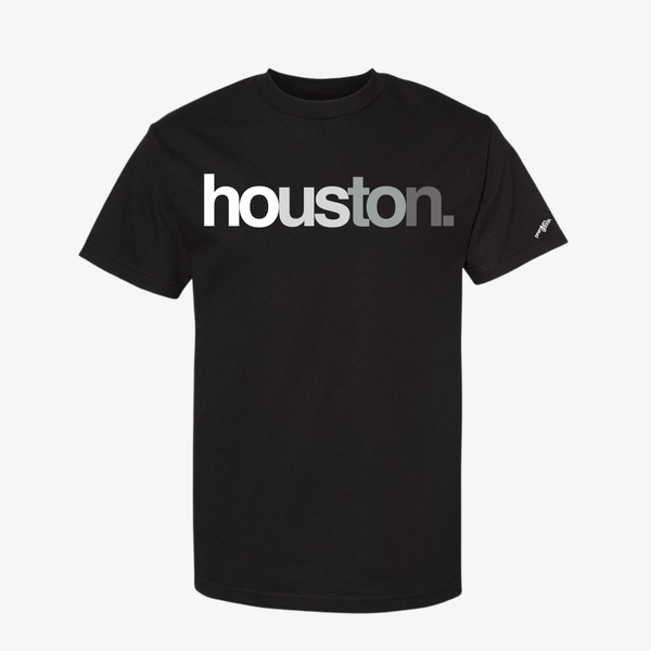 mens premiumgoods. houston "gradient" s/s tee (black/cool grey)