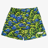 mens premiumgoods. bluebonnet camo mesh shorts (green)