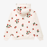 womens melody ehsani strawberry fields hoodie (buttercream)