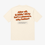 mens ridin' dirty why bother s/s tee (cream)