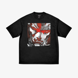 mens huf x metal gear solid mgs1 s/s tee (black/red)