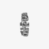 huf fuck it warped ring (silver)