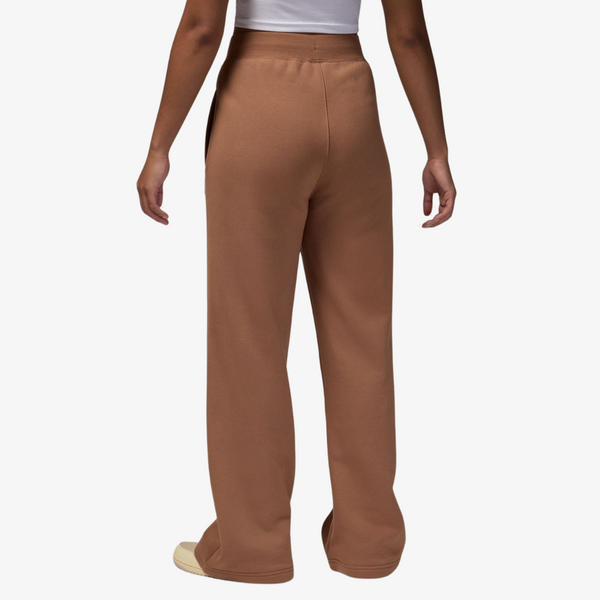 womens jordan flight fleece bottom (archaeo brown)