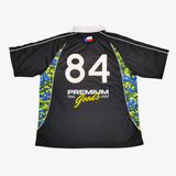 mens premiumgoods. bluebonnet camo soccer jersey (black)