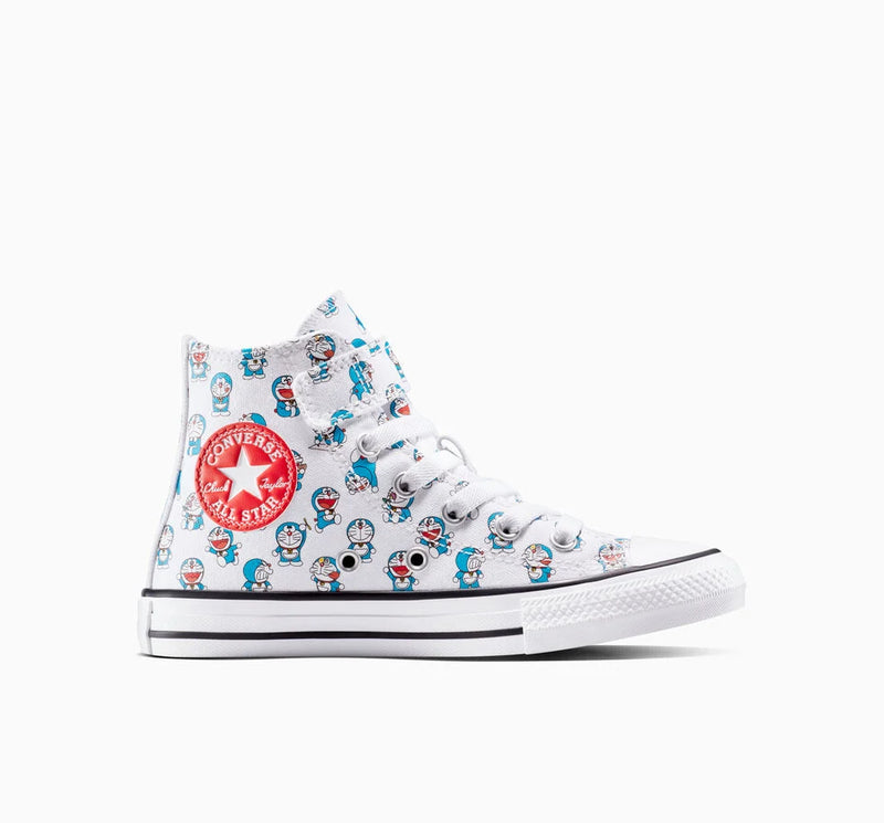 preschool converse x doraemon ctas hi (white/hawaiian gold/flamingo)