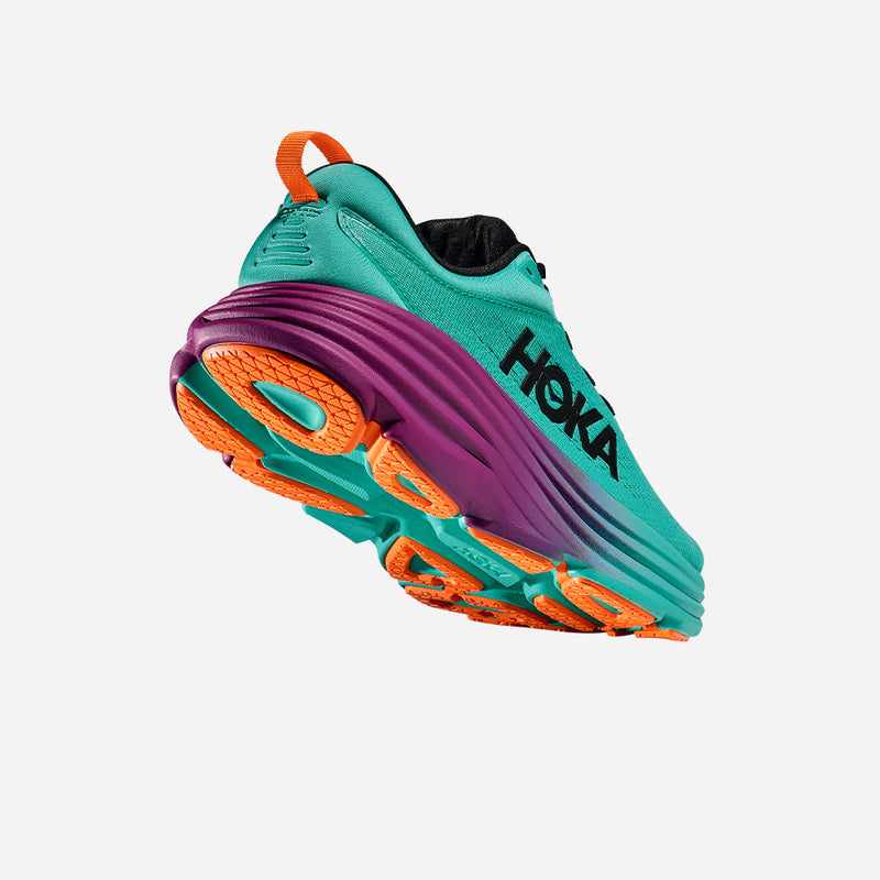 womens hoka bondi 8 (mint)