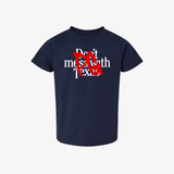 kids premiumkids. dont mess s/s tee (navy)