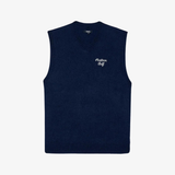 mens malbon domenica vest (navy)