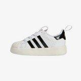 toddler adidas fom superstar 360 x bape (white/black/gold)