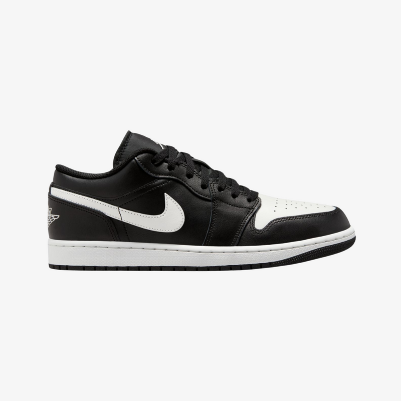 mens jordan 1 low (black/summit white)