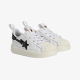 toddler adidas fom superstar 360 x bape (white/black/gold)