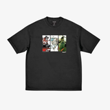 mens huf x metal gear solid legacy s/s tee (black/multi)