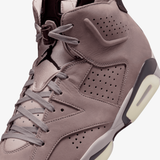 mens jordan 6 retro sp x amm (mauve/burgundy)
