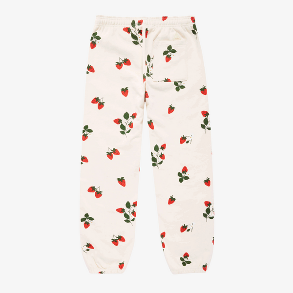 womens melody ehsani strawberry fields sweatpants (buttercream)