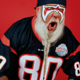 mens mitchell & ness x premiumgoods houston texans jersey 2005 andre johnson (navy)