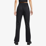 womens nike sportswear collection mid-rise zip flared pants (black)