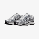 mens nike p-6000 (metallic silver/sail)