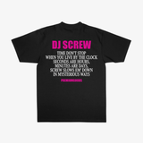 premiumgoods. dj screw memorial s/s tee (black)