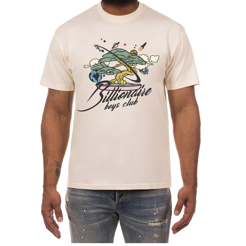 mens billionaire boys club zen s/s tee (winter white)